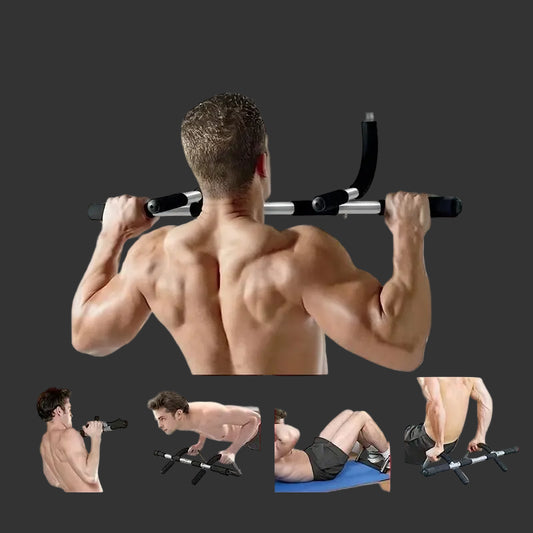 Multifunktionell Pull-Up Bar i rostfritt stål. Enkel montering.